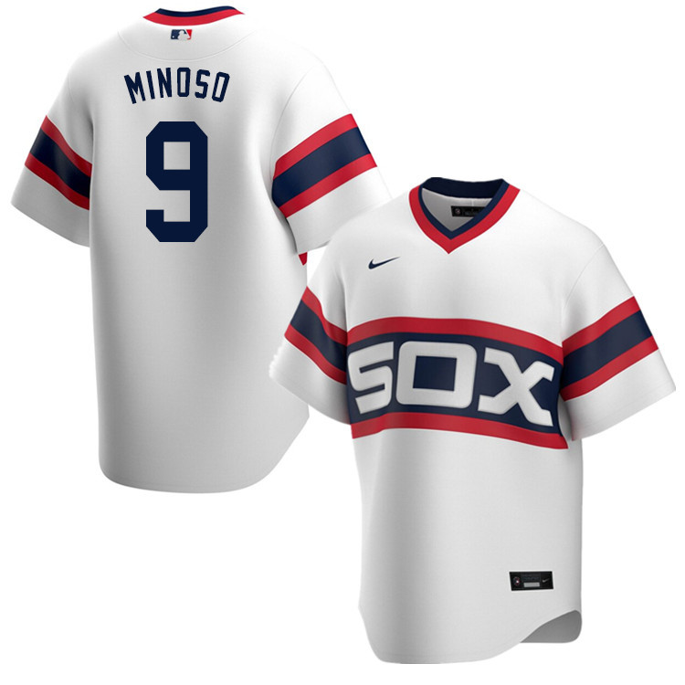 Nike Men #9 Minnie Minoso Chicago White Sox Baseball Jerseys Sale-White